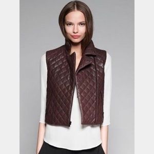 NEW WITH TAGS Theory leather vest